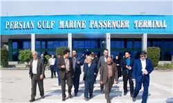 بازدید رئیس ستاد مرکزی مبارزه با قاچاق کالا و ارز از مرزهای دریایی و زمینی خرمشهر