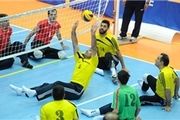 پیروزی والیبال نشسته نفت و گاز گچساران در رقابت‌های لیگ دسته اول