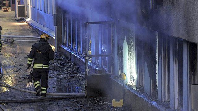 آتش‌ زدن یک مرکز اسلامی در سوئد
