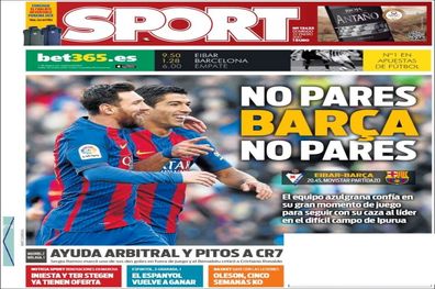 صفحه اول روزنامه های امروز اسپانیا (عکس)