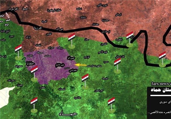 آغاز درگیری در شمال حماه سوریه پس از 3 ماه آرامش