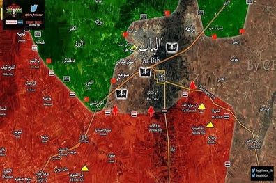 ادامه پیشروی ارتش سوریه به سمت «الباب» از 3 محور و تلاش برای جلوگیری از فرار «داعشی‌ها»